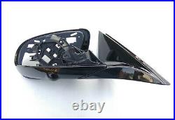 16-20 OEM MERCEDES E W213 MIRROR BASE right / BLACK / high gloss / camera