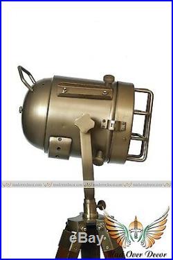 1930's Vintage Hollywood Film Spot Light Movie Theatre Antique Floor Lamp Cinema