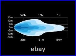 1X Fit Scania Volvo DAF MAN Truck 24v 9 Round Full Led Spot Fog Drl Light Lamp