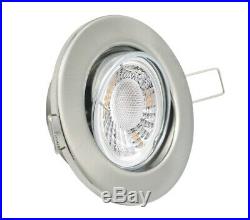 1-10er Set EXTRA flach DIMMBAR LED Deckenspots Einbaustrahler Einbaulampe 230V