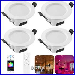 1-10pcs 5W Led Downlights Spotlights Ceiling Dimmable RGBCW CCT Home KTV Lamps