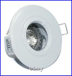 1 20er Ceiling Recessed Spotlight Aquarius 230V Dimmable 5W=50W Power LED IP44