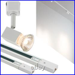 1 Metre Track Lighting Rail Spotlight Lamp Tracking Fixture Spot Light GU10 LED