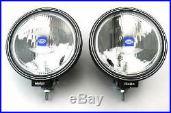 1 Pair HELLA Rallye 3000 Spot light/lamps with Pattern Lens for A Bars Roof Bars