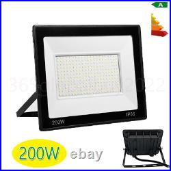 200W LED Floodlight Spot Light Cool White Flood Lights Home Garden Security Lamp