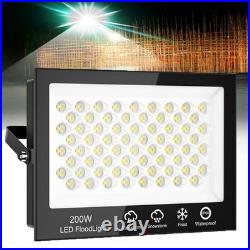 200W LED Floodlight Spot Light Security Flood Lights Outdoor Garden Lamp IP66