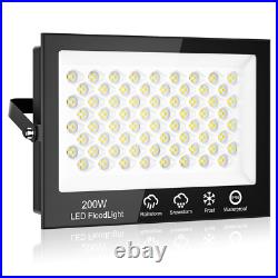 200W LED Floodlight Spot Light Security Flood Lights Outdoor Garden Lamp IP66