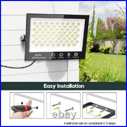 200W LED Floodlight Spot Light Security Flood Lights Outdoor Garden Lamp IP66