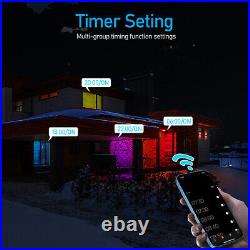 20X Tuya LED Downlight Bluetooth 10W Smart Ceiling Light Dimmable RGB Lamp APP