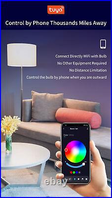 20X Tuya LED Downlight Bluetooth 10W Smart Ceiling Light Dimmable RGB Lamp APP