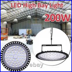 20x 200W UFO LED Hall Lighting Ceiling Spotlight Workshop Light Industrial Lamp