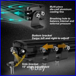 21 Led Light Bar Spot Light Spot Lamp Driving Beam With Amber White Drl 4x4 22