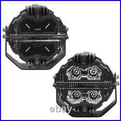 2PCS 5inch Round LED Driving Light 178W Spot Flood Light Driving Lamp Offroad