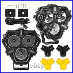 2Pcs LED Work Light Bar flood spot Lights Driving Lamp for Offroad Car Truck SUV