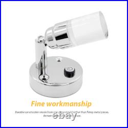 2X 12V LED Spot Reading Lights Caravan Camper Bedside Table Wall Lamp Dual Color