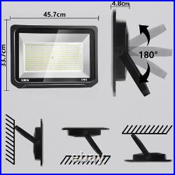 2X 500W LED Floodlight Spot Light Security Flood Lights Outdoor Garden Wall Lamp