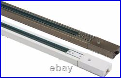 2 10 Single Circuit Mains LED 1m 5m Track G9 Lamp Spotlight Fixture Light