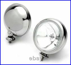 2 BMW Mini Spot Lights Driving Lamps Kit WIPAC S6066 ORIGINAL +2007 R55 R56 R57