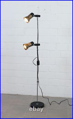 2 Chrome Floor Bar Floor Lamp Boom Spotlight Reading Lamp 1960s 2 Chrome Floor Bar Floor Lamp Boom Spotlight Reading Lamp 1960s