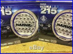 2 x NARVA ULTIMA 9 INCH 215MM LED DRIVING LIGHT LAMP 165W OFFROAD SPOTLIGHT 7174