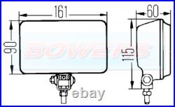 2x Hella Comet 450 Rectangular Clear Lens Driving Lights Spot Lights Spot Lamps 2x Hella Comet 450 Rectangular Clear Lens Driving Lights Spot Lights Spot Lamps