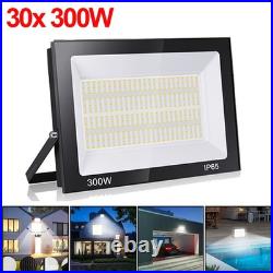 30x300W LED Floodlight Spot Light Security Flood Lights Outdoor Garden Wall Lamp 30x300W LED Floodlight Spot Light Security Flood Lights Outdoor Garden Wall Lamp