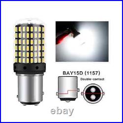 380 1157 Led Brake Light Bulbs Upgrade Xenon Bay15d P21/5w Stop Tail Light Bulbs