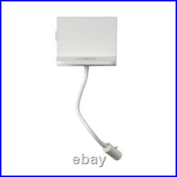 3W LED Reading Lamp Fixture Wall Light Bedside Spotlight Switch Phone Charger