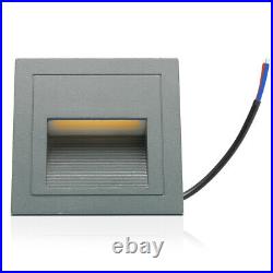 3W LED Staircase Step Walkway Recessed Night Lighting Spot Light Stair Lamp IP65