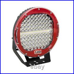 4Pcs 9inch 294W LED Round Work Light Spot Flood Driving Head Lamp offroad Jeep