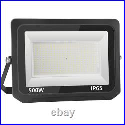 4X 500W LED Floodlight Spot Security Flood Light Outdoor Garden Wall Lamp IP65