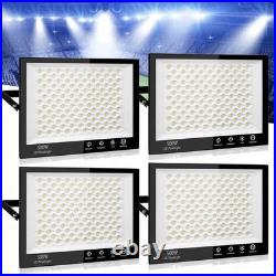4X 500W LED Floodlight Spot Security Flood Lights Light Outdoor Garden Lamp UK