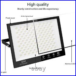 4X 500W LED Floodlight Spot Security Flood Lights Light Outdoor Garden Lamp UK