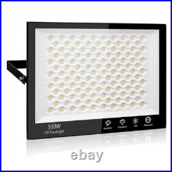 4X 500W LED Floodlight Spot Security Flood Lights Light Outdoor Garden Lamp UK