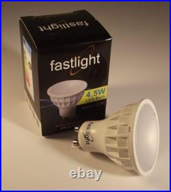 4.5w GU10 High Output Energy Saving SMD LED Spotlight Lamp Bulbs Dimmable UK New