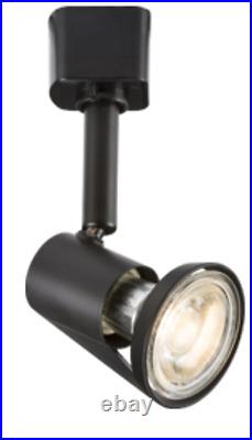 4 Metre Ceiling GU10 8 Spot Light Track LED Rail Black Lamp Fixture Club Kit