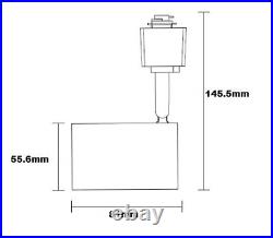 4 Metre Track Rail 12 GU10 Spot Light Picture Lamp Fixture Adjustable Exhibition