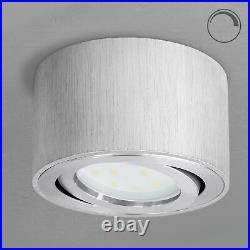 4 Piece Celi 1A Building Spot Aluminium Swivel with LED 5W Neutral White Dimmable 230V
