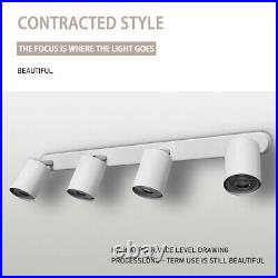 4 Way Ceiling Spotlight Adjustable Kitchen Bar Spot Light LED GU10 Bulbs Lamp UK