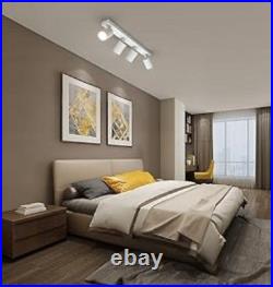 4-point Gu10 White Ceiling Spot Light Bar Lamp Metal 4-point Gu10 White Ceiling Spot Light Bar Lamp Metal