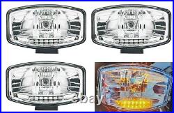 # 4x LED Parking and Halogen Spot Lights for Kelsa Bars Roof Grill Truck Lamps