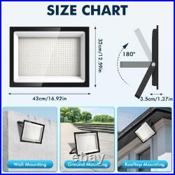 500W LED Floodlight Security Spot Light Flood Lights 6500K Outdoor Garden Lamp