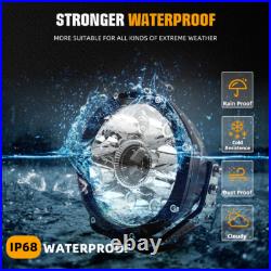 5inch Osram LED Driving Lights Spotlights Spot Round Offroad 4WD Black 4x4 Lamp