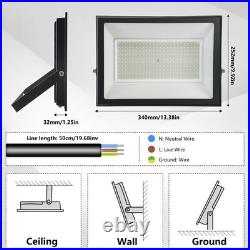 5x 200W LED Floodlight Spot Light Security Flood Lights Outdoor Garden Wall Lamp