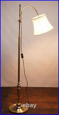 60er Vintage Stehlampe Leselampe Spot Leuchte Lampe Strahler Messing 70er