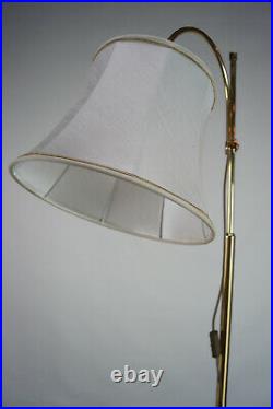60er Vintage Stehlampe Leselampe Spot Leuchte Lampe Strahler Messing 70er