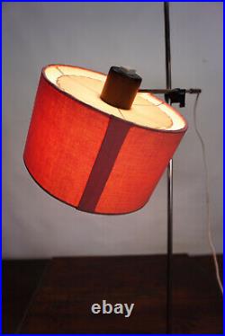 60er Vintage Stehlampe Leselampe Spot Leuchte Sputnik Lampe Strahler Chrom