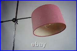 60er Vintage Stehlampe Leselampe Spot Leuchte Sputnik Lampe Strahler Chrom