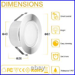 61mm RGB+Warm White Decking Light Bluetooth Control Spot Light Inground Lamp