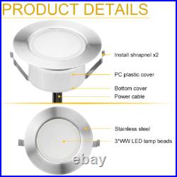 61mm RGB+Warm White Decking Light Bluetooth Control Spot Light Inground Lamp